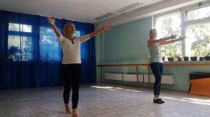 Репетиция танца энергопотоков, кол-в МаЭД Саяногорск, Наталья Гришаева. Мир Универсологии