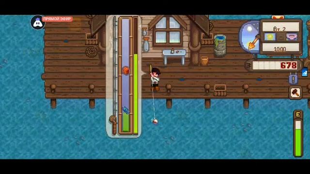 Русская долина звездной росы SMAPI : Счастливый стрим | Играю соло | Стримлю с Репкой смотреть онлайн