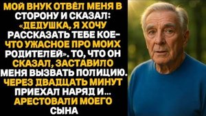 — Дедушка, я узнал кое что ужасное про маму с папой… — прошептал