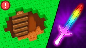 Подземная война в Roblox !