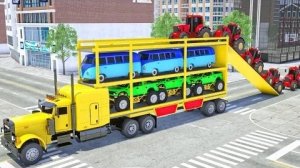 Гигантский КАМАЗ Пересекает Гигантский Ров С Автомобилями 🚒 🚔 - Гигантский Камаз с гигантскими кол