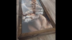 Нарды со стеклом.