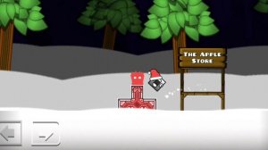 прохождение уровень A Christmas Delivery  в Геометри деш