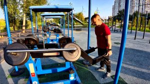 Москва. Уличные тренажеры. Тест.