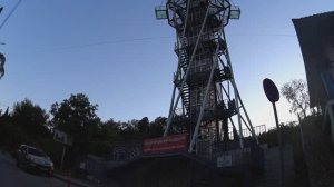 Вход в Новоафонскую пещеру, не успели