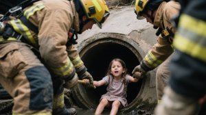 5-летняя девочка упала в ливневую канализацию приплыв 90 метров во Флориде