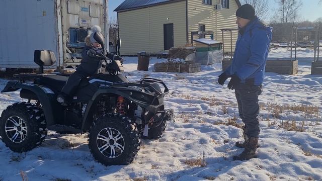 Обзор Квадроцикла Linhai Yamaha D400 смотреть онлайн