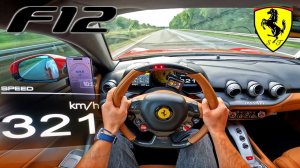 Ferrari F12 6.3 V12 на ТЮНИНГЕ СДЕЛАЕТ 340КМ/Ч после 12 лет AutoTopNL