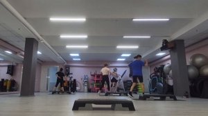 СТЕП АЭРОБИКА ЦЕЛАЯ ТРЕНИРОВКА / STEP AEROBICS