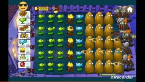 Игра Растения против Зомби 🧟🧟🧟: новая игра НОЧНАЯ ЗАЩИТА🌚🌚🌚. Проходим 1 уровень.