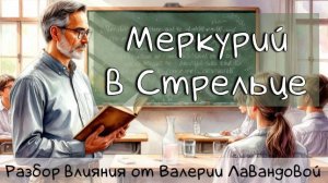 МЕРКУРИЙ/ Меркурий в Стрельце - в транзитах и в натальной карте. Валерия Лавандова
