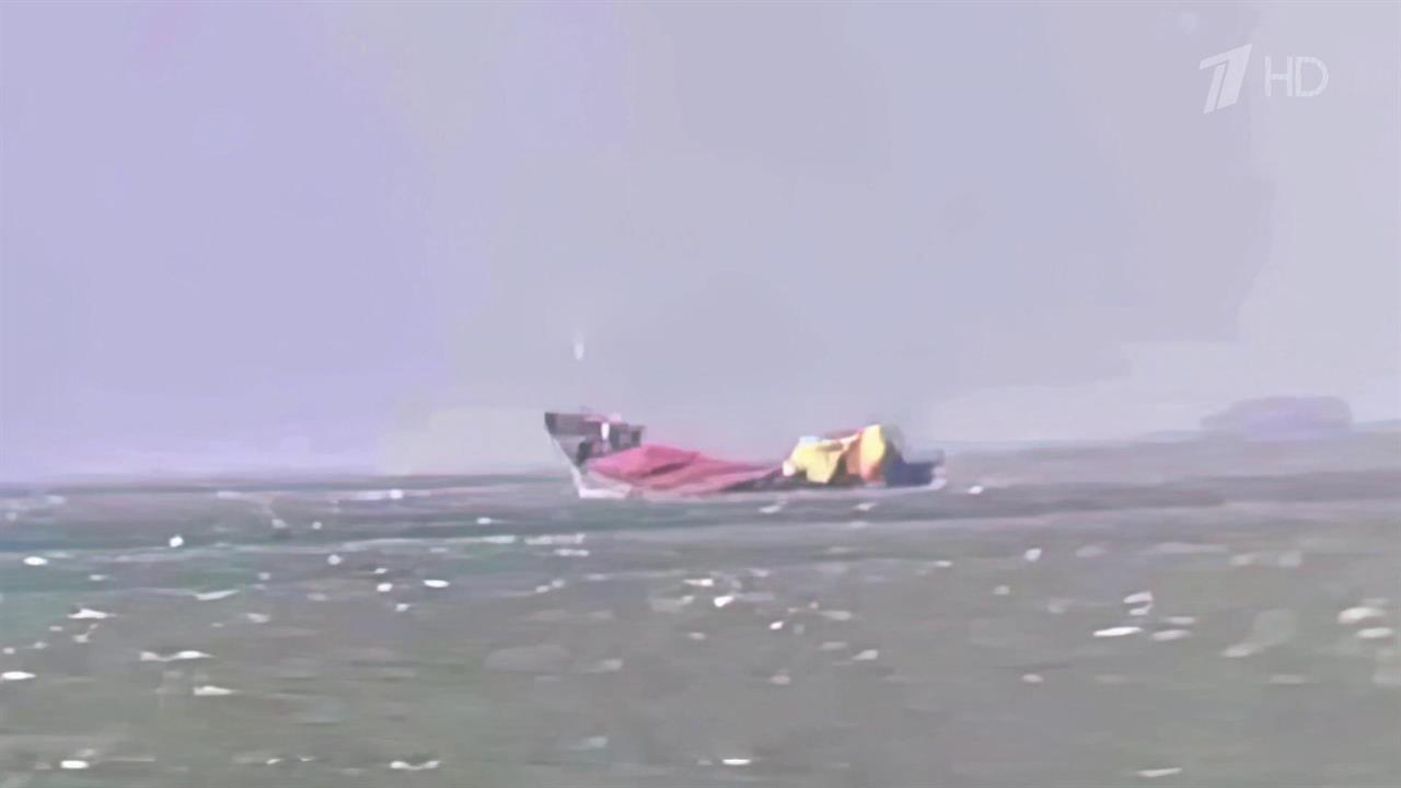 Вблизи Одессы сухогруз подорвался на украинской мине