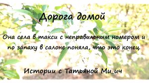 Дорога домой Истории с Татьяной Ми_ич