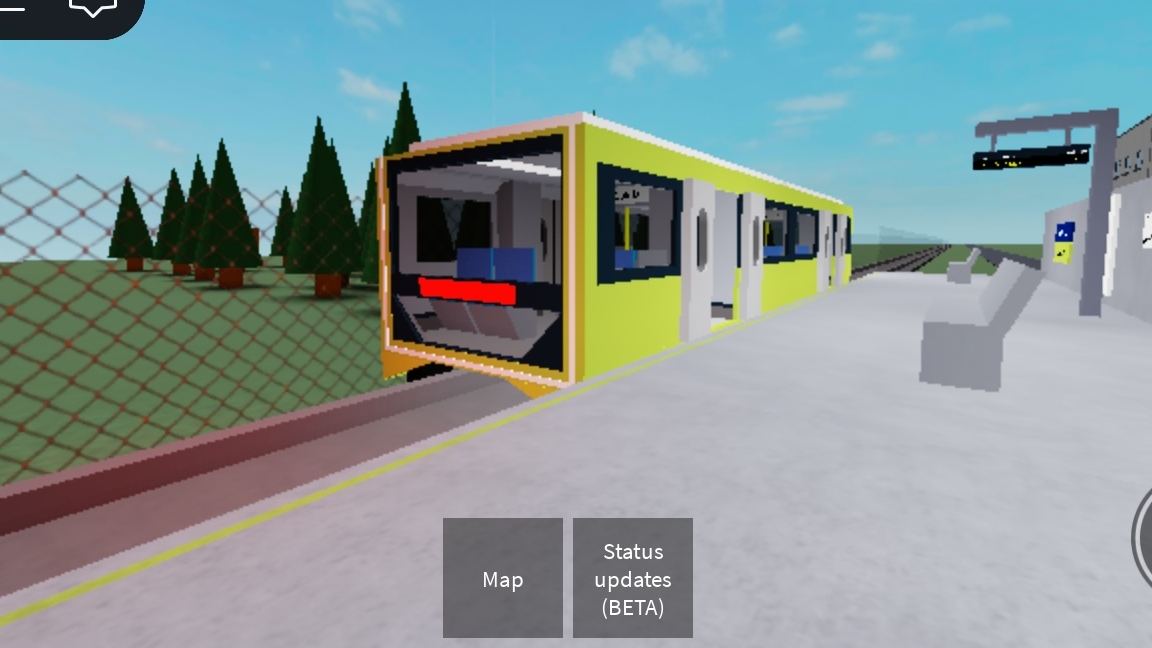 Angulan Automatic Subway Transport - Lime Line