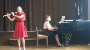 Veracini Largo для флейты и фортепиано/Софья Карчевская