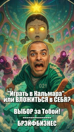 «Играть в кальмара» или «Вложиться в себя»? ВЫБОР за тобой! БрэйфБизнес