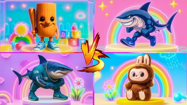 БИТВА СТИЛЕЙ: Аниме vs Рэп vs Тунг-Тунг vs Лабубу! Чей ритм круше?