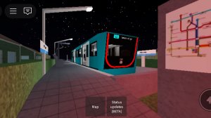 Angulan Automatic Subway Transport - Cyan Line