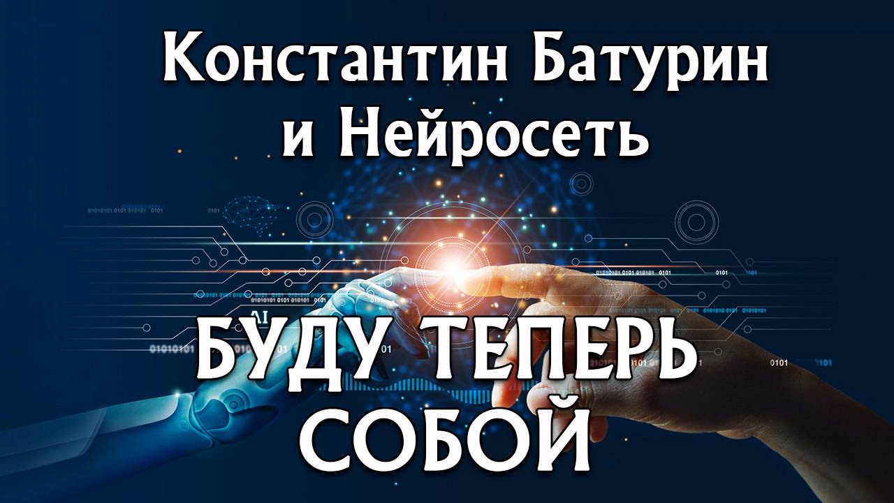 БУДУ ТЕПЕРЬ СОБОЙ - Константин Батурин и Нейросеть