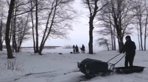 Мотобуксировщик LVR 500. Мотособака от Лебедев Моторс