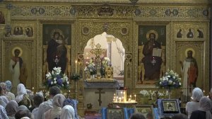 31.08.2025 Литургия. Иконы Божией Матери, именуемой «Всецарица». Молебен о перед началом учения