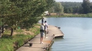 поимка на малом водоёме