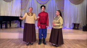 "Я ночь по рощице гуляла..." Фольклорный ансамбль "Стёжки-дорожки" (г. Саратов)