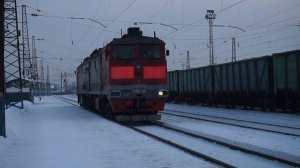 Тепловоз 2ТЭ10М-3074. Резервом.