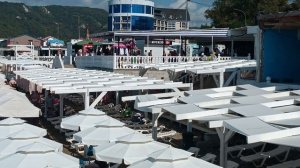 Лермонтово море пляж последний день лета