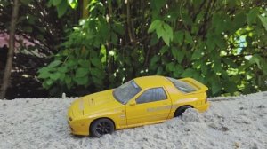 Ресурсный тест  Mazda RX-7. Часть 4 "Проверяем поведение модели на различных покрытиях"