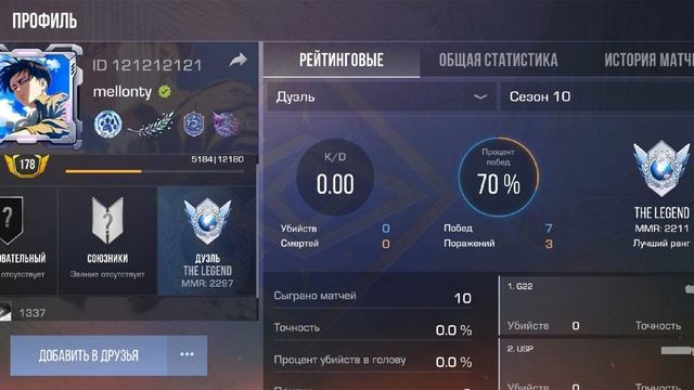 Легенда в Дуэли 