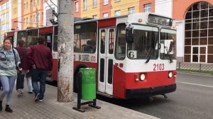 Троллейбусный маршрут №6. Город Ижевск.