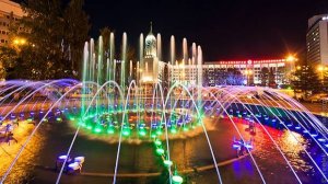 Центральный фонтан Красноярск 2025