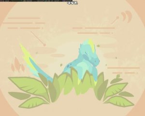 Прикольный  уровень на тему: динозавры  уровень называется Dino Daydreams by Glubfuberz