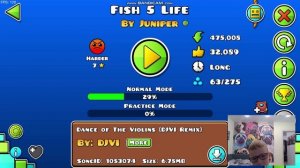 Прохожу разные уровни в Геометри Дэш - Geometry Dash 2.2