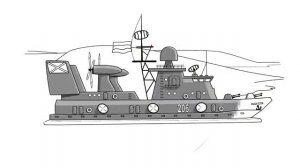 Мультик - Раскраска Учим Цвета - Военная техника бронетранспортер танк катер [get-save.com]