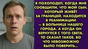 Я похолодел, когда мне сообщили, что мой сын, который живёт за границей, находится в реанимации...