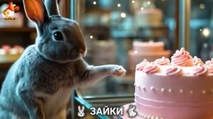 Зая и Зайчата 🐰🐇🐇 Веселые истории из жизни семейства зайчиков (19)