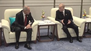 Владимир Путин встреча с  Николом Пашиняном, Китай, 31 августа 2025 года