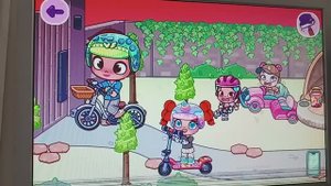 Все катались,🛼🚲🛴 потом в школу собирались. 🎒 1ч. Аватар ворлд
