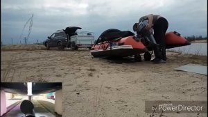 Лодка ПВХ Stormline Heavy Duty AL 360 с мотором Mikatsu 9.9. Первый спуск на воду
