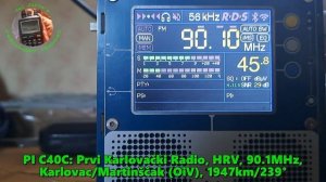 25.07.2025 154:8UTC, [Es], Prvi Karlovački Radio, Хорватия, 90.1МГц, 1947км