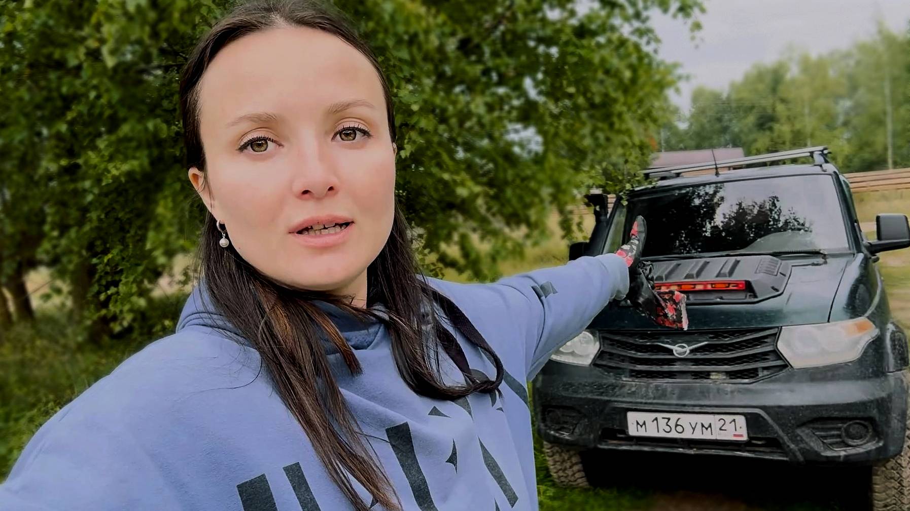 Купил ЖЕНЕ УАЗИК. ЕЕ РЕАКЦИЯ. УБРАЛИ ОГОРОД, РАБОТА НА ХОЗЯЙСТВЕ. ЖИЗНЬ В СЕЛЕ