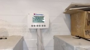 Как работает пульт тепловой завесы Тепломаш