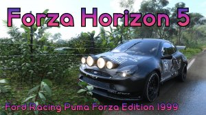 Ford Racing Puma Forza Edition 1999. Игра Forza Horizon 5.