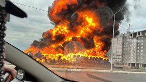 ПОЖАР В ЗАОЗЕРНОМ