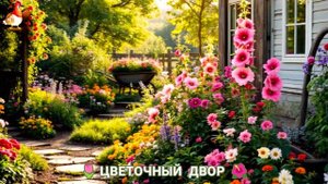 Цветы на участке и во дворе как красиво посадить фото идеи для вдохновения (33)