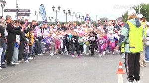 В Шадринске первоклассным забегом отметили 363-ю годовщину города (2025-08-31)