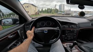 2008 VOLVO S60 2.5T POV TEST DRIVE RUTUBE