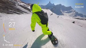 Г. К. Эльбрус 🏔️ 2025 Полный спуск🏂 Сбил сноубордист.